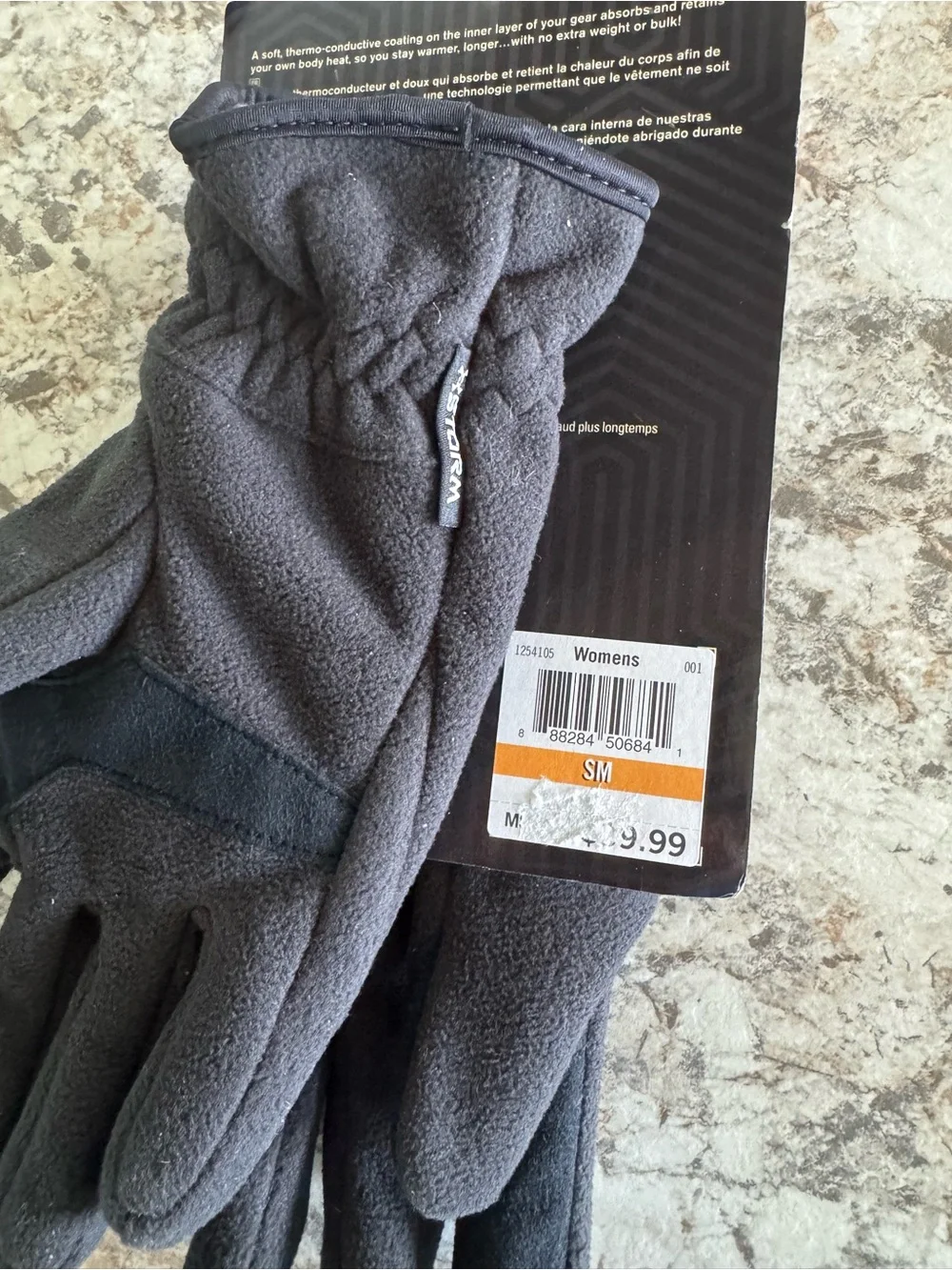 Under Armour Black Fleece Touchscreen-Friendly Gloves